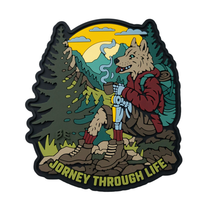 Brand Element PVC patch "Life Traveler"
