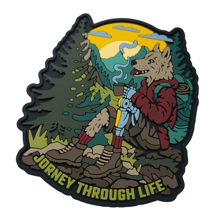 Brand Element PVC patch "Life Traveler"
