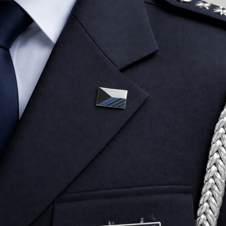 Set of badges, two FLAG OF THE CZECH REPUBLIC