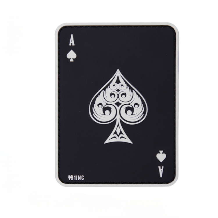 101 INC 3D PVC Patch ace of spades