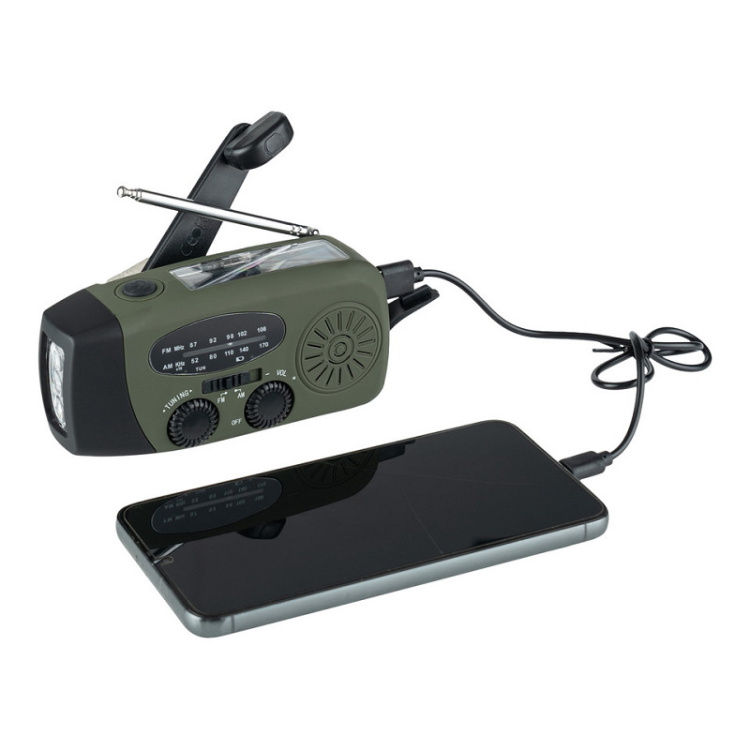 Fosco Industries Emergency Crank Radio