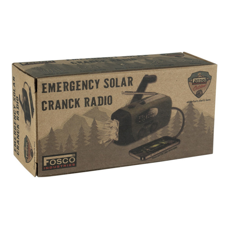 Fosco Industries Emergency Crank Radio