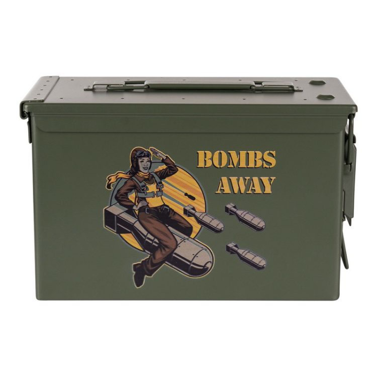 Fosco Industries Ammunition box Cal. 50mm "Bombs Away"
