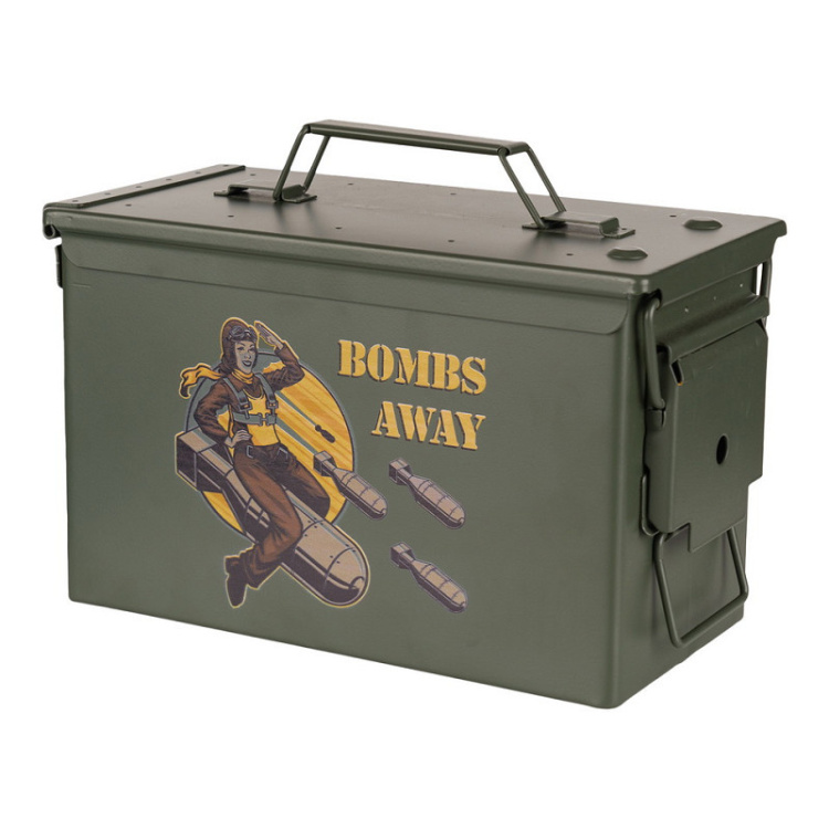 Fosco Industries Ammunition box Cal. 50mm "Bombs Away"