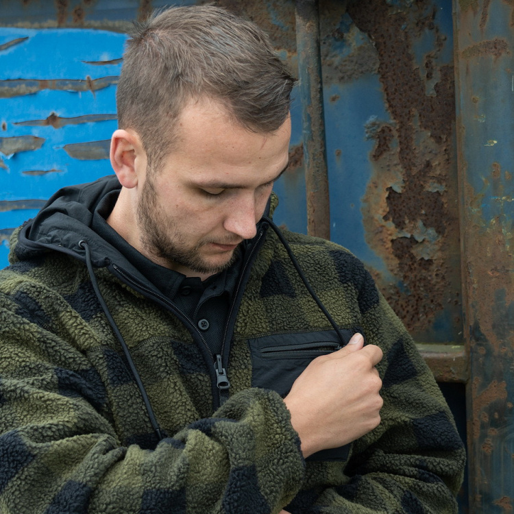Reversible Sherpa Softshell Jacket, Fostex Garments