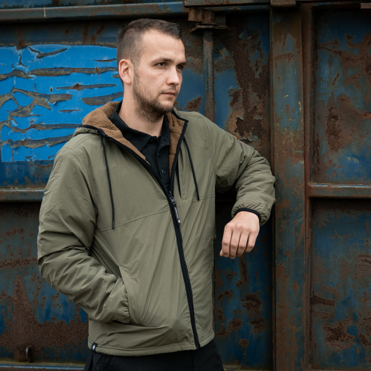 Reversible Sherpa Softshell Jacket, Fostex Garments
