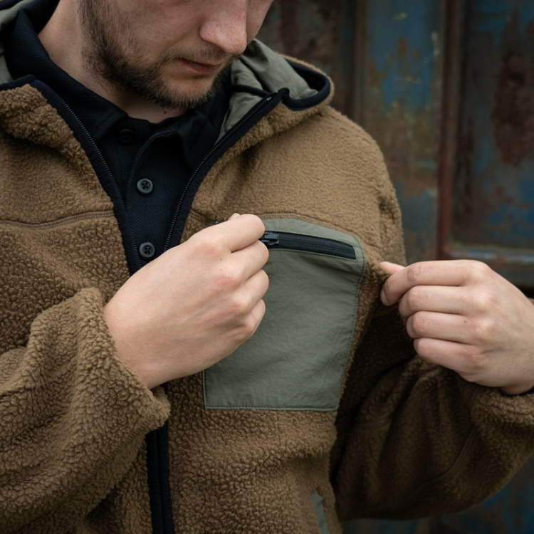 Reversible Sherpa Softshell Jacket, Fostex Garments