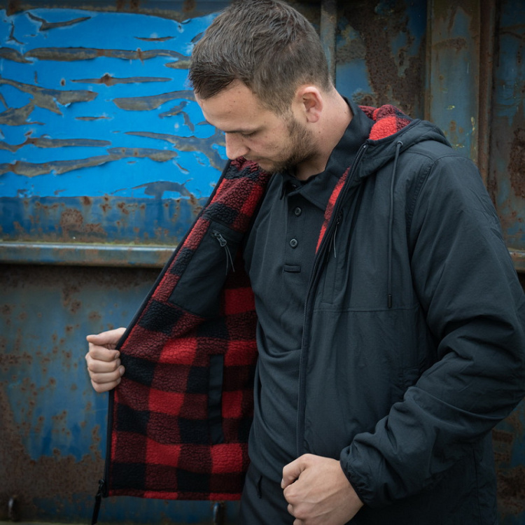 Reversible Sherpa Softshell Jacket, Fostex Garments