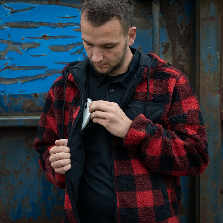 Reversible Sherpa Softshell Jacket, Fostex Garments