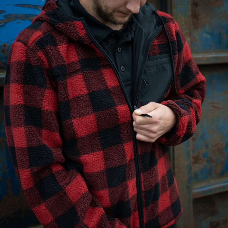 Reversible Sherpa Softshell Jacket, Fostex Garments