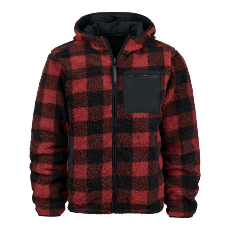 Reversible Sherpa Softshell Jacket, Fostex Garments