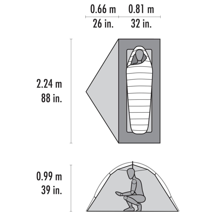 Hubba Hubba HD Olive Night Tent, MSR