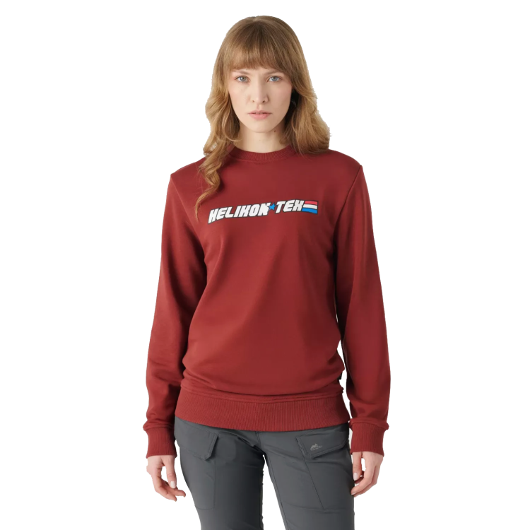 Sweatshirt HTX Joe, Helikon, Rusty Red
