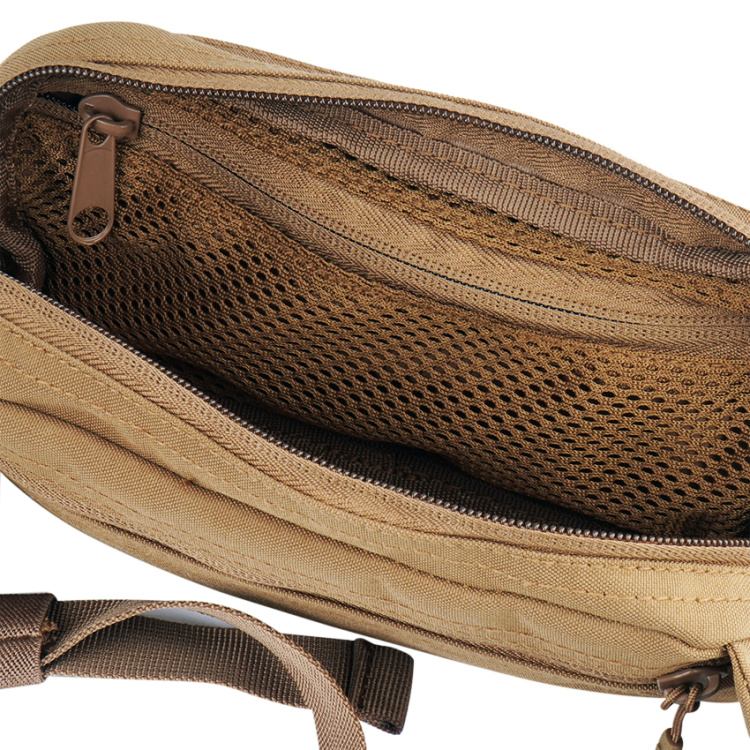 Fanny Pack with Laser Cut, Dark Coyote, Mil-Tec