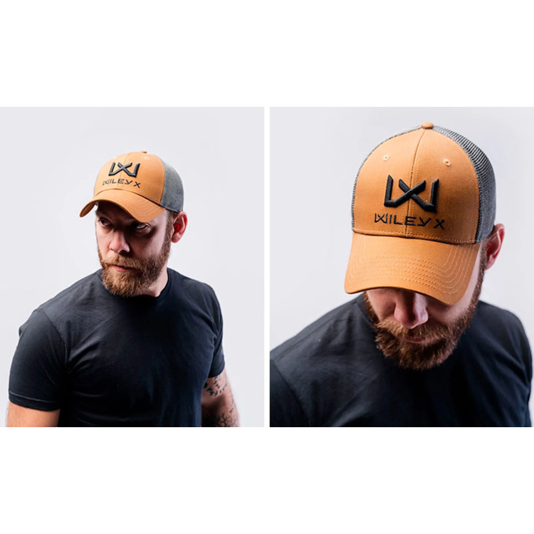 Trucker Cap, Wiley X®, Tan/grey