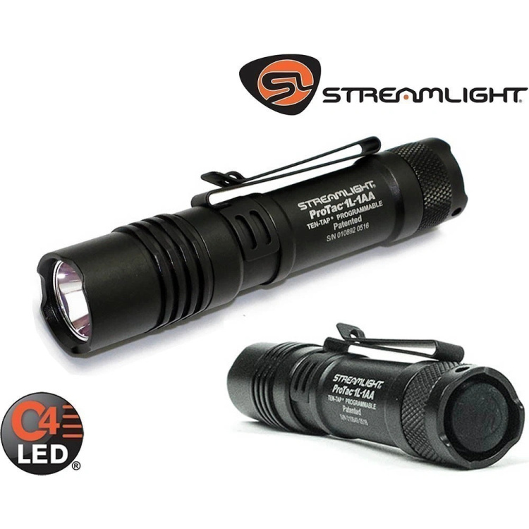 Taktická svítilna ProTac 1L-1AA, 350 lm, kapesní klip, Streamlight