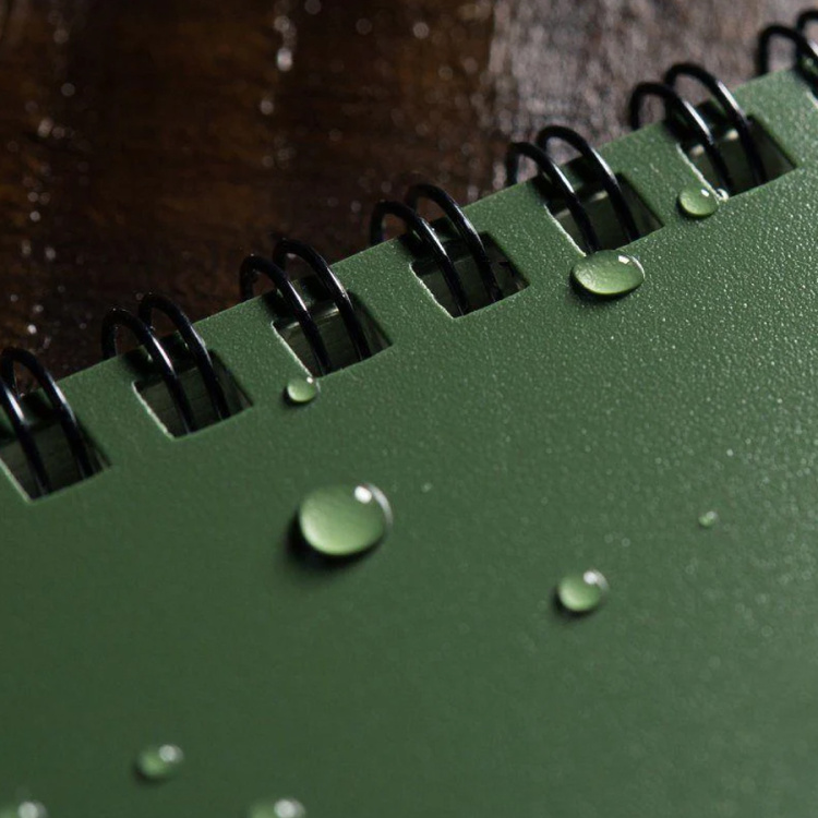 Waterproof ring-bound notebook, 7.6 × 12.7 cm, Rite in the Rain