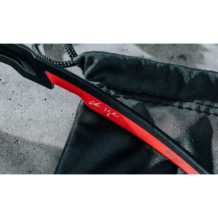 WX JAKL Ballistic Glasses, Wiley X®, Black/Red, Captivate™ Black Mirror, American Sniper Signature Series