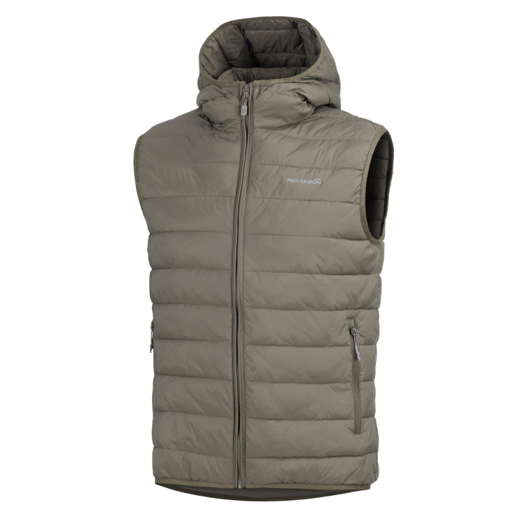 Aurora 2.0 Puffer Hooded Vest, Pentagon