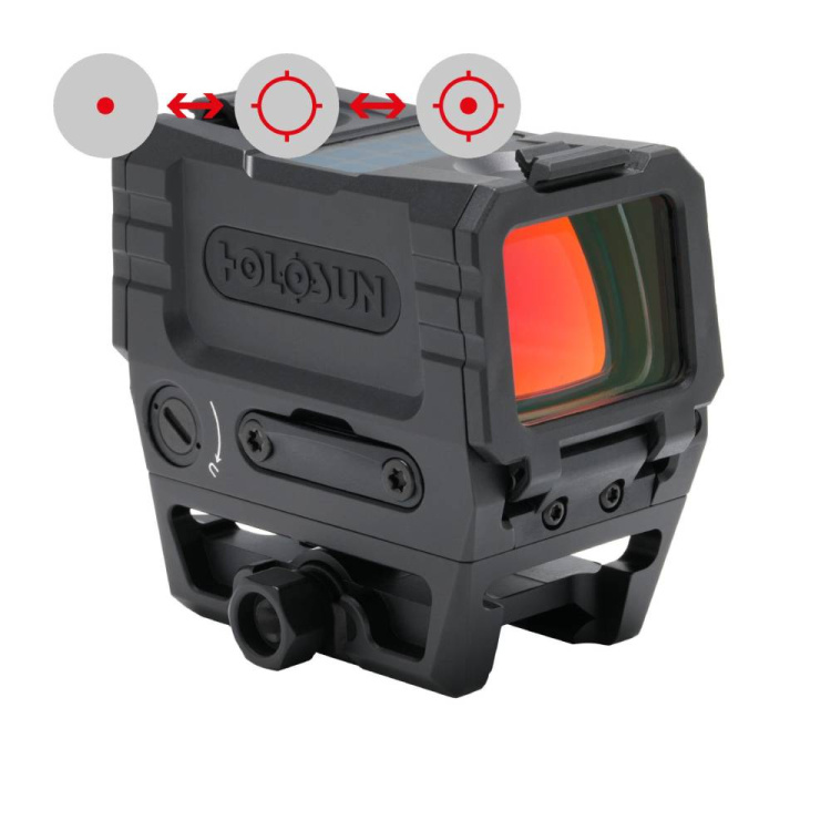 Holosun AEMS EVO Enclosed Red Dot Sight.