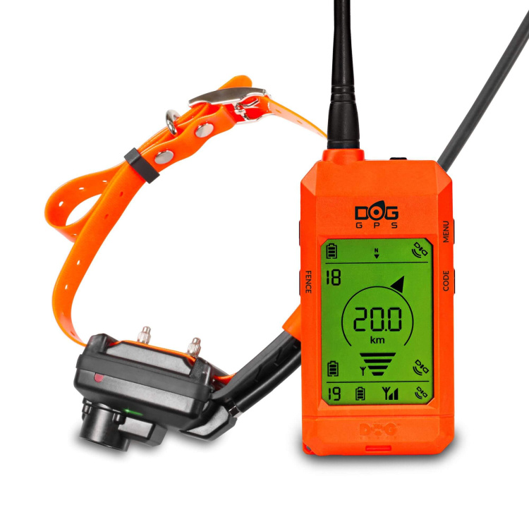 Vyhledávací a výcvikové zařízení se zvukovým lokátorem pro psy DOG GPS X25TB Short, lokalizace až 19 psů, Dog Trace