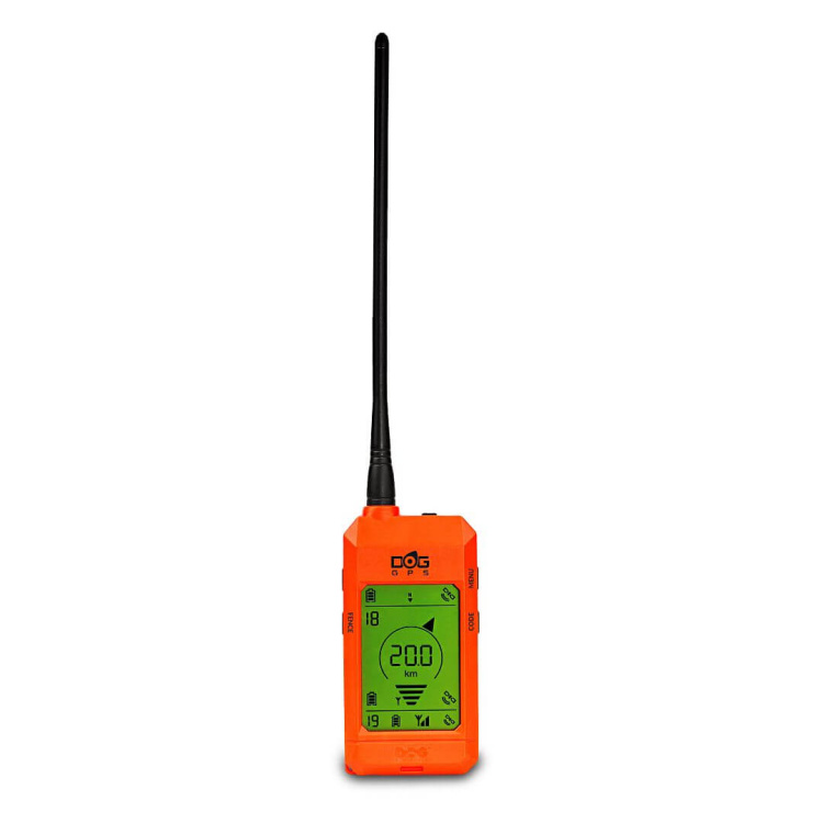 Vyhledávací a výcvikové zařízení pro psy DOG GPS X25T Short, lokalizace až 19 psů, Dog Trace