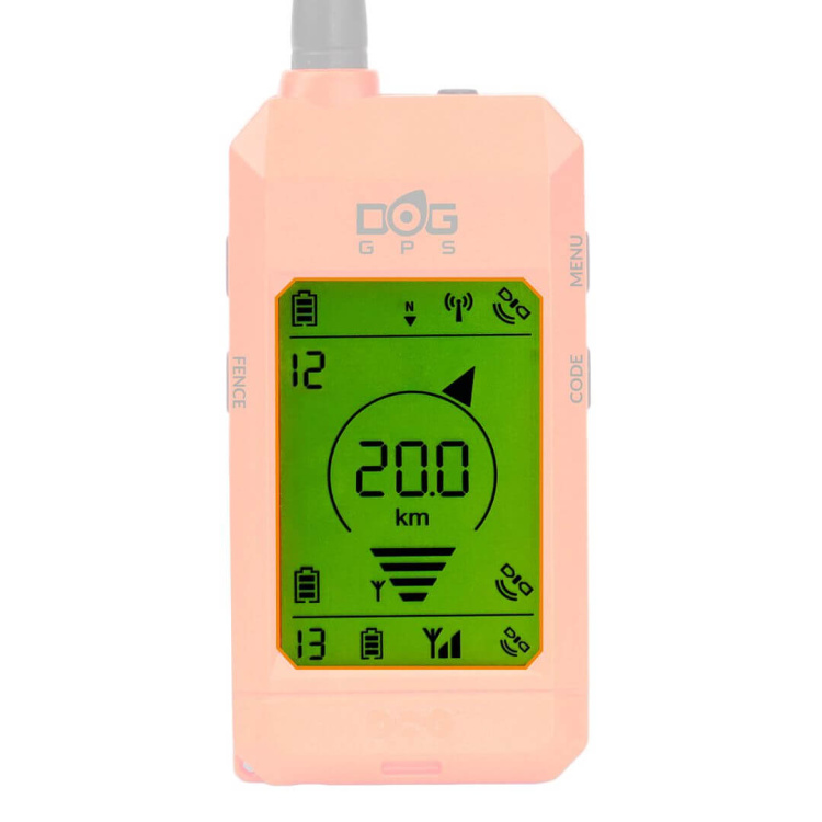 Vyhledávací a výcvikové zařízení pro psy DOG GPS X30T, lokalizace až 13 psů, Dog Trace