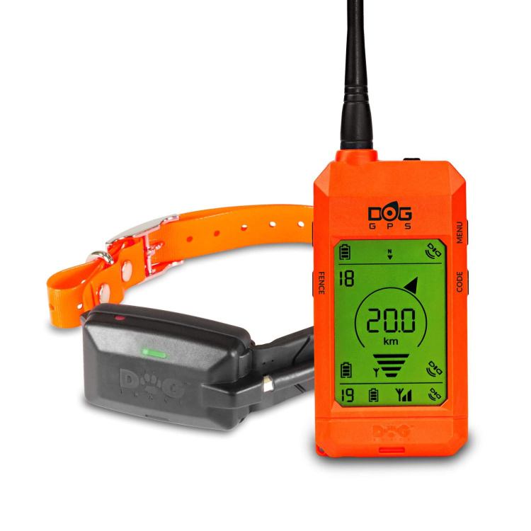 Vyhledávací zařízení pro psy DOG GPS X25 Short, lokalizace až 19 psů, Dog Trace