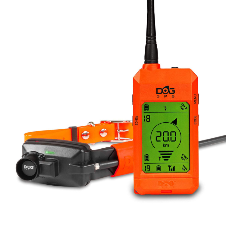 Vyhledávací zařízení pro psy DOG GPS X25B Short, lokalizace až 19 psů, Dog Trace