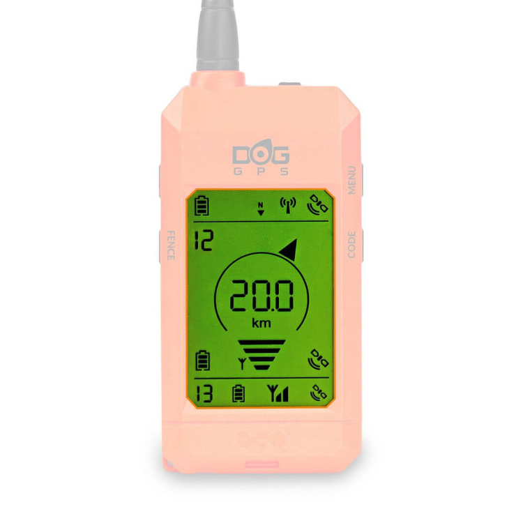 Vyhledávací a výcvikové zařízení pro psy DOG GPS X30T Short, lokalizace až 13 psů, Dog Trace