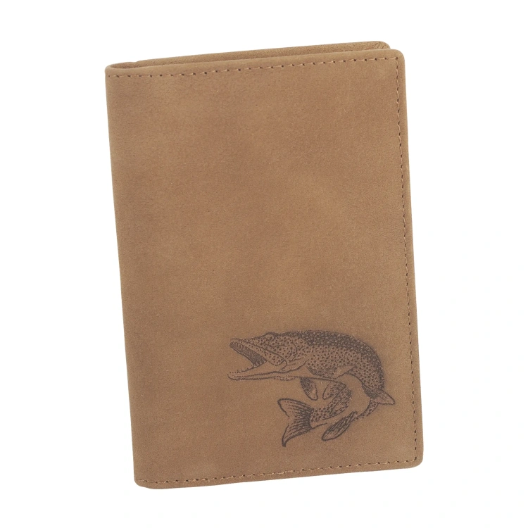 Large leather document holder, Tetrao