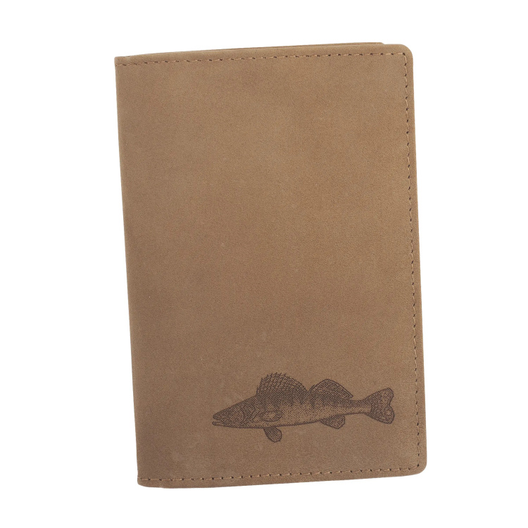 Large leather document holder, Tetrao