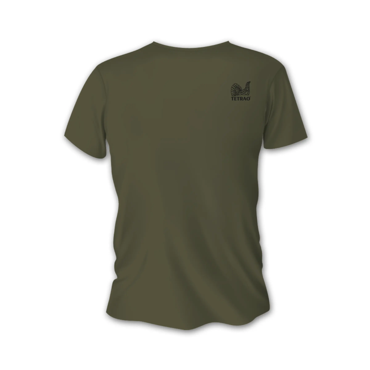 TETRAO Small Wild Boar Men's Hunting T-Shirt - TETRAO Small Wild Boar Men's Hunting T-Shirt