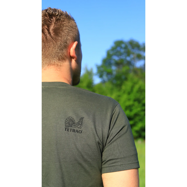 TETRAO Small Wild Boar Men's Hunting T-Shirt - TETRAO Small Wild Boar Men's Hunting T-Shirt