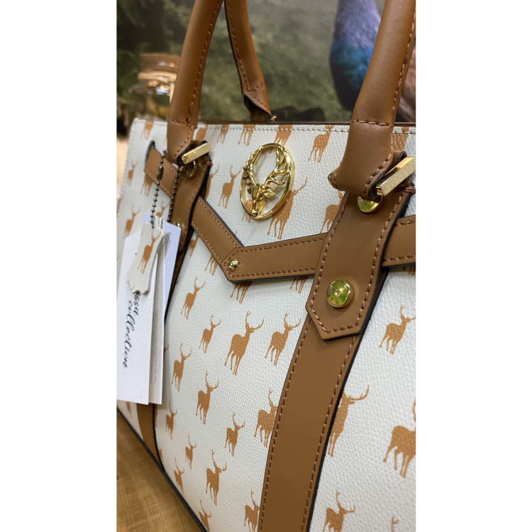 Dámská kožená crossbody kabelka, TETRAO
