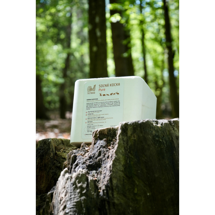 Solná kostka Pure, 10 kg, Tetrao - Solná kostka Pure, 10 kg, Tetrao