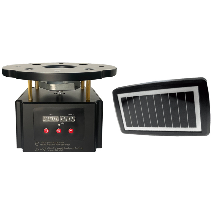 Automatický podavač krmiva se solárním panelem, TETRAO