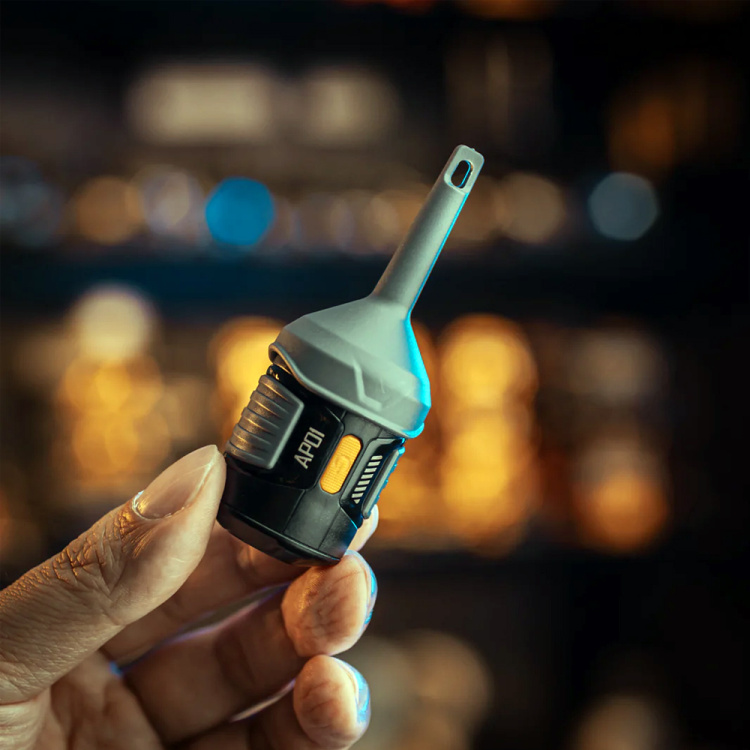 Mini elektronická pumpička AP01, CR123A, Nitecore