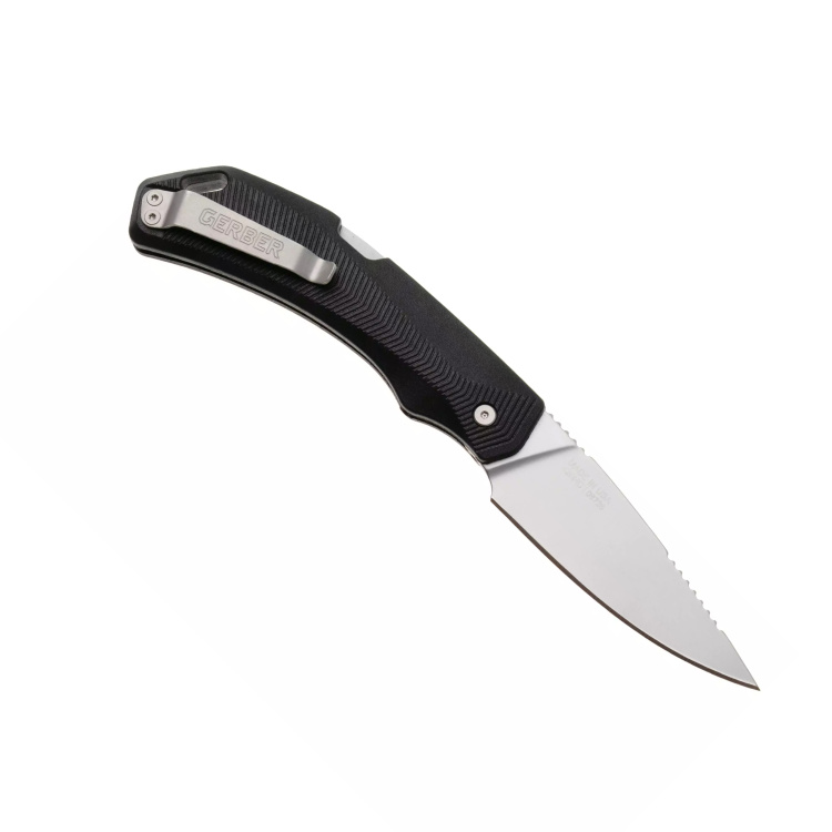 Forefront Black Folding Knife, Pocket Clip, Gerber