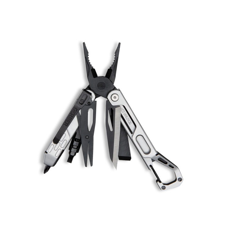 Stakeout Drive Multifunction Pliers, Pocket Clip, Silver, Gerber