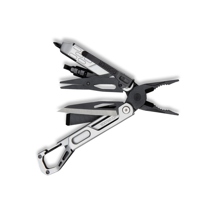 Stakeout Drive Multifunction Pliers, Pocket Clip, Silver, Gerber