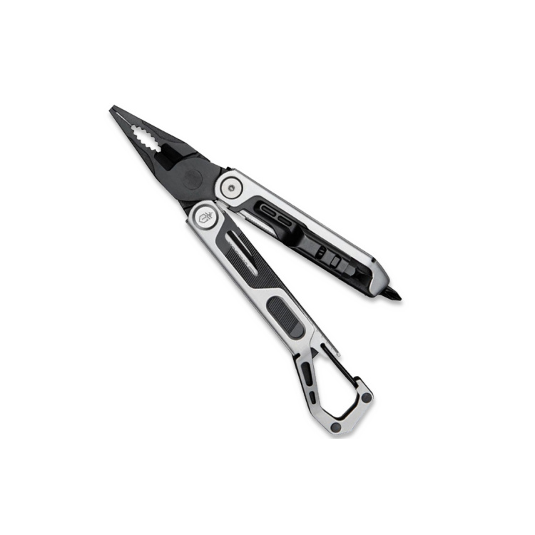 Stakeout Drive Multifunction Pliers, Pocket Clip, Silver, Gerber