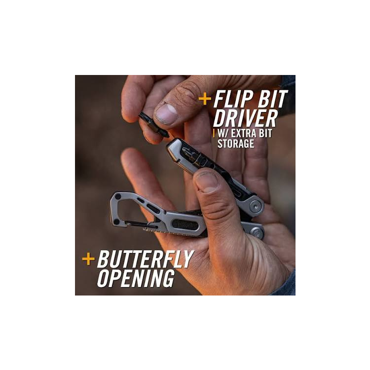 Stakeout Drive Multifunction Pliers, Pocket Clip, Silver, Gerber