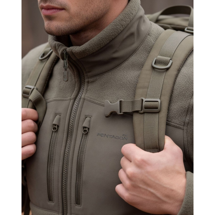 Bunda Ajax Fleece Jacket, Pentagon - Bunda Ajax Fleece Jacket, Pentagon