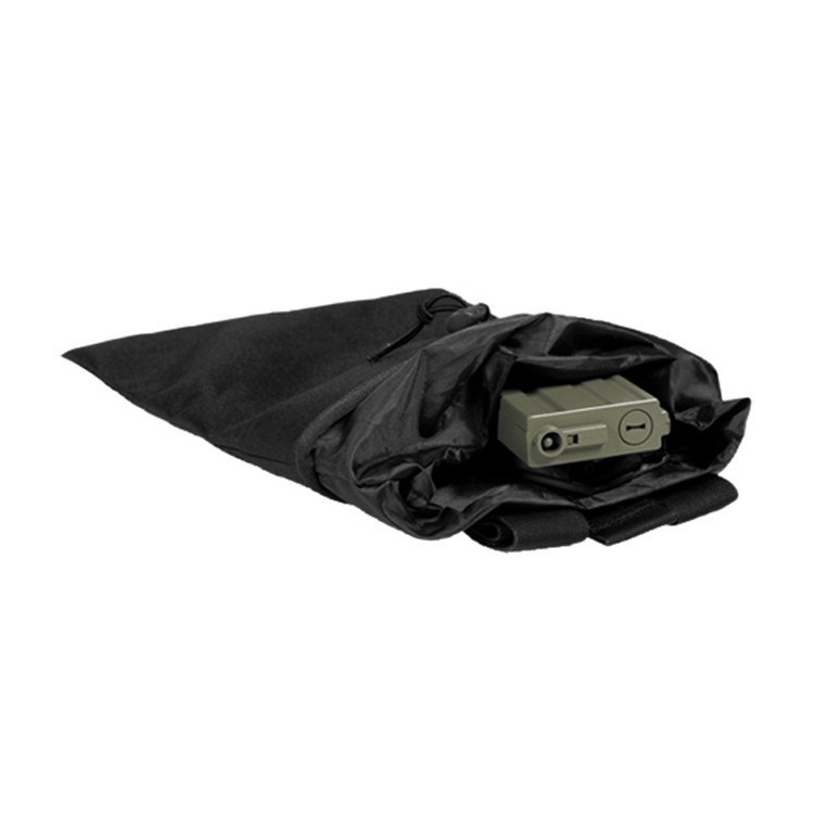 Black empty shell pouch, olive, Mil-Tec