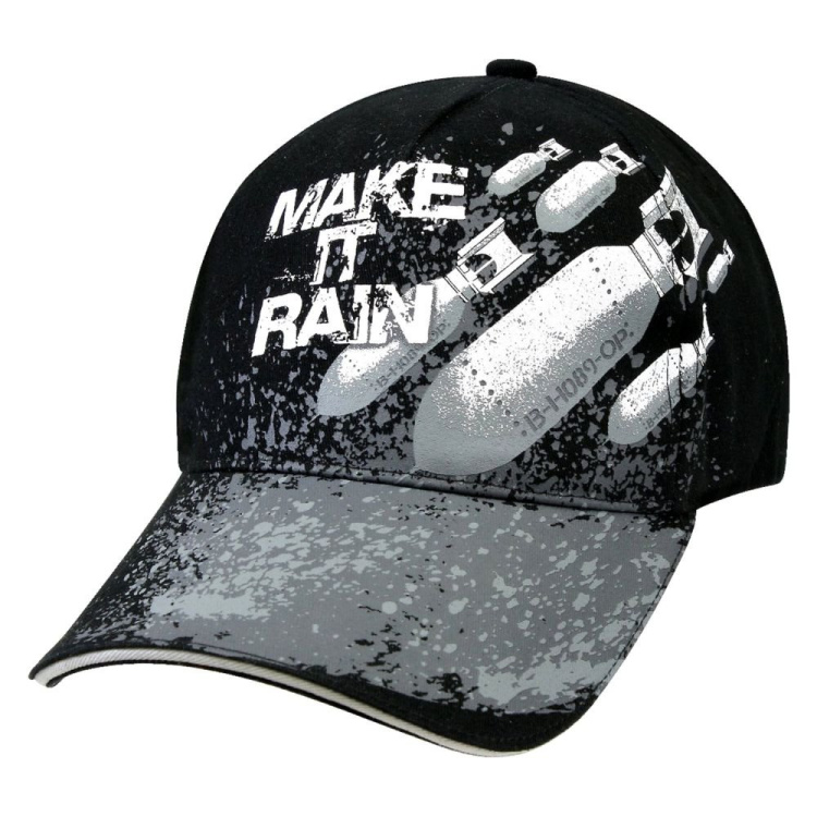 Cap Make It Rain Deluxe, black, Rothco
