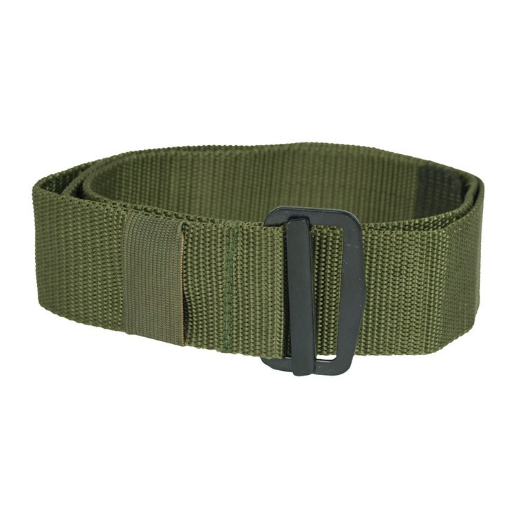 Trouser belt with thread buckle US BDU, olive, Mil-Tec