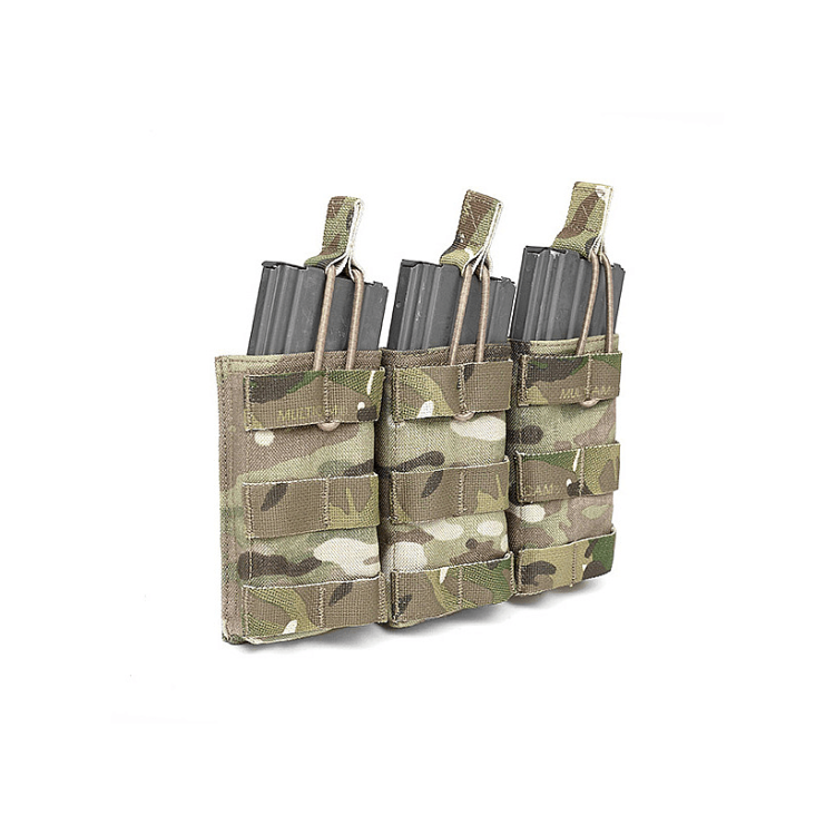 Triple MOLLE Open M4 5.56mm Pouch, Warrior
