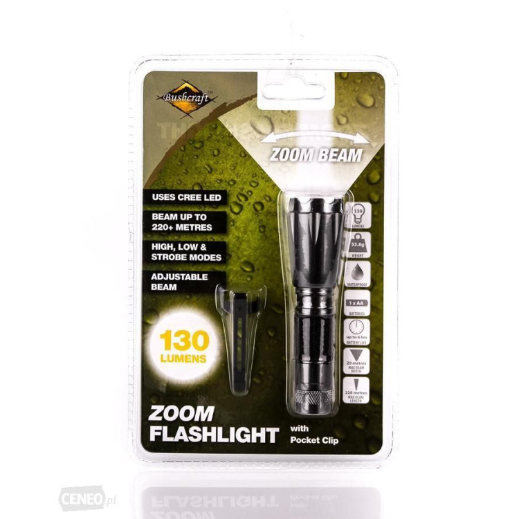 Svítilna Combat Zoom Flashlight, BCB