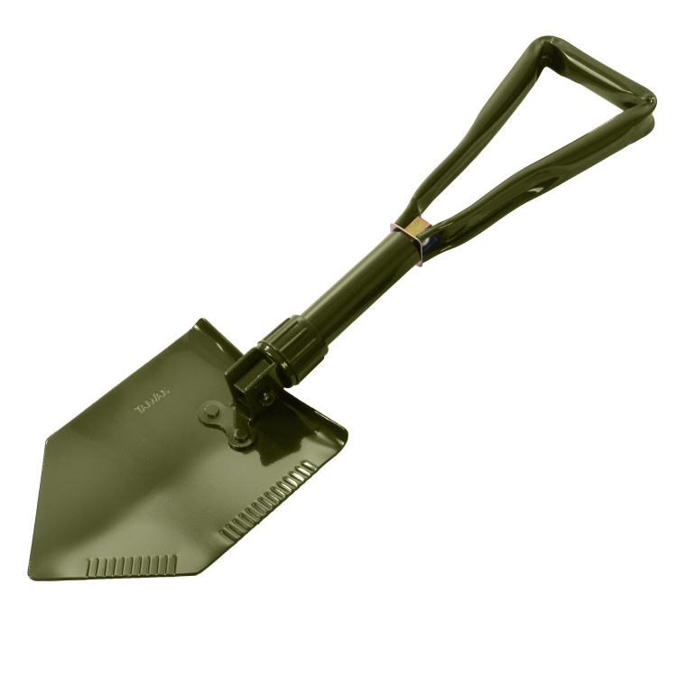 Foldable Field Shovel Deluxe, with a cover, Rothco